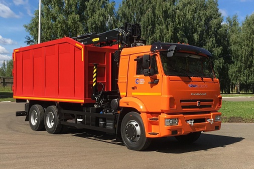 Автомобиль-самосвал с КМУ модели 659004-0052035-24