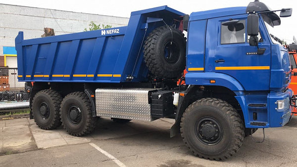 KAMAZ-65222-38 на КПГ