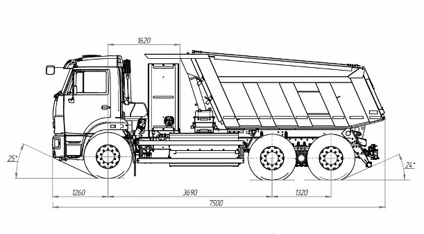 KAMAZ-65115-82 на КПГ