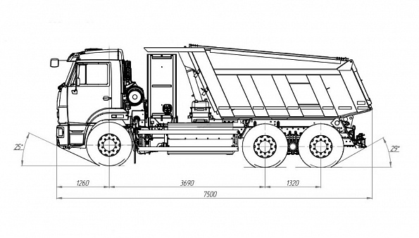 KAMAZ-65115-37 на КПГ