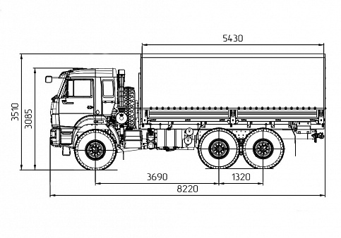KAMAZ-5350-66 (D5)