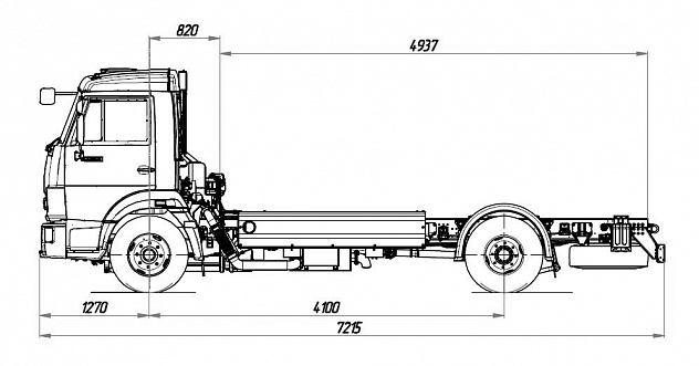 KAMAZ-4308-5S на КПГ