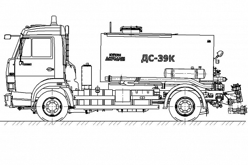 Автогудронатор ДС-39К