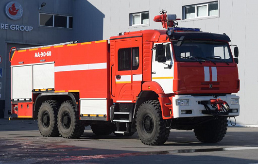 Пожарный аэродромный автомобиль АА-9,0-60 (65222)