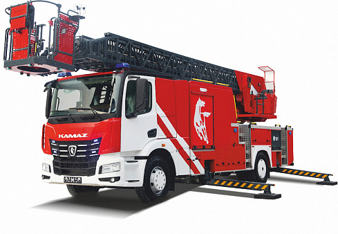 Пожарная автоцистерна с лестницей АЦЛ-3,0-50-24 (63934)