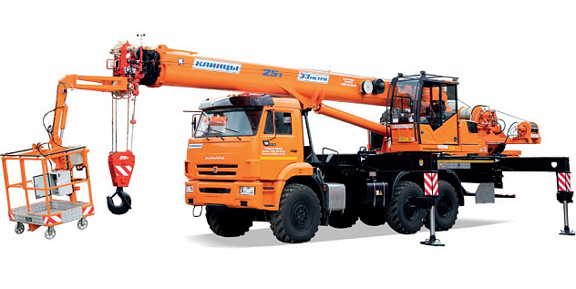 Кран-подъёмник стреловой ПКС-55713-5К-4В