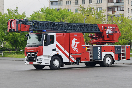 Пожарная автолестница АЛ-42 (63934)