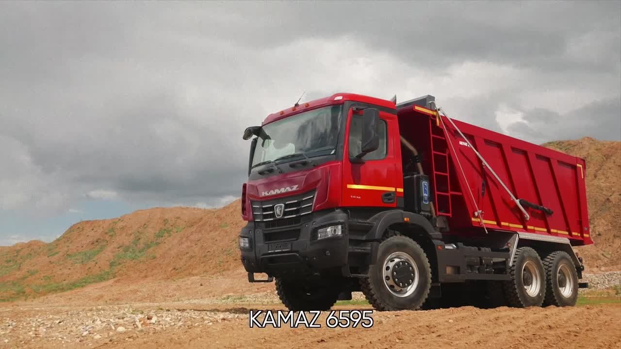 Обзор на КAMAZ- 6595