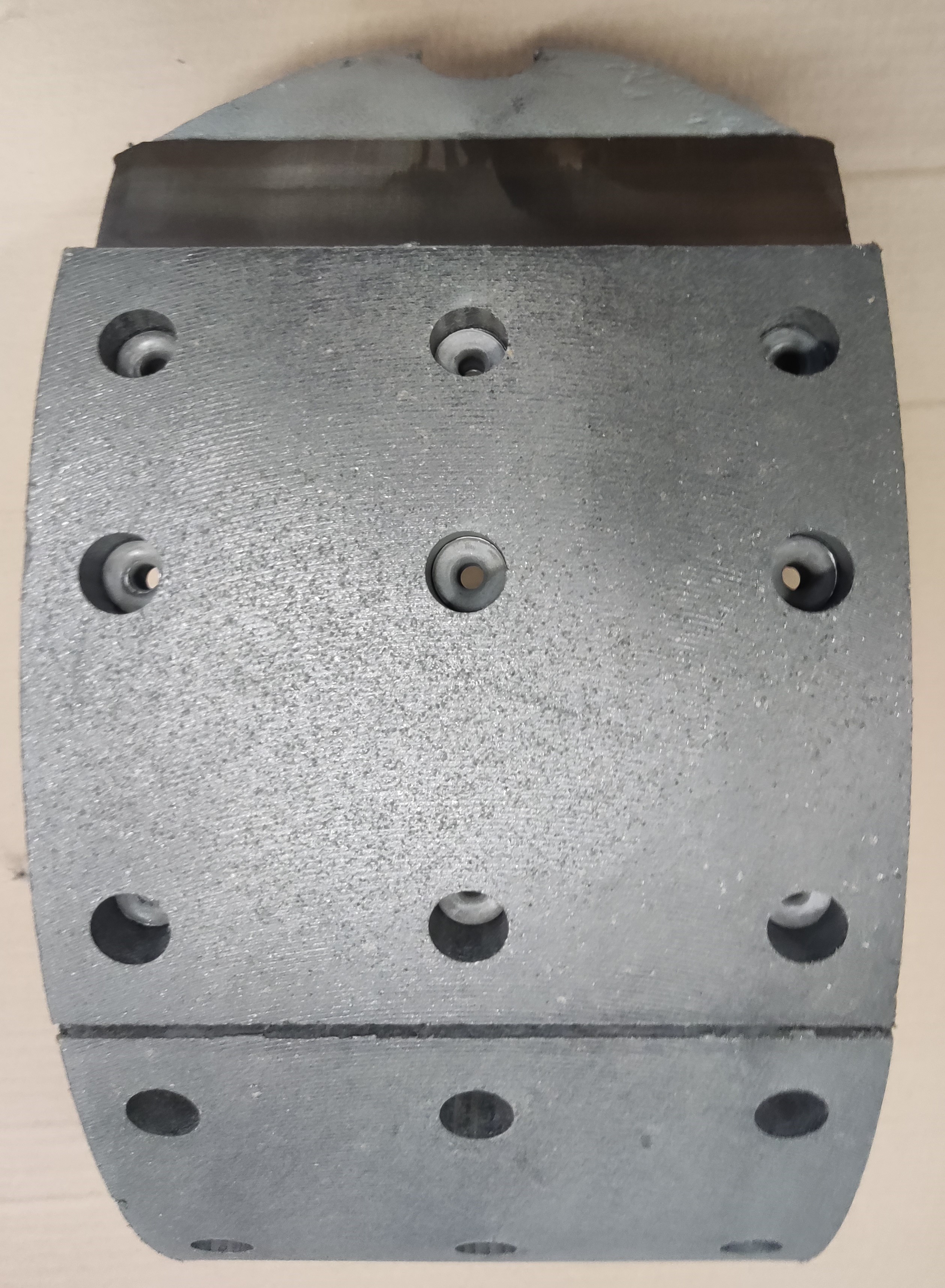 Колодка Тормоза Литая (Короткая Накладка) (Онм) - изображение 3