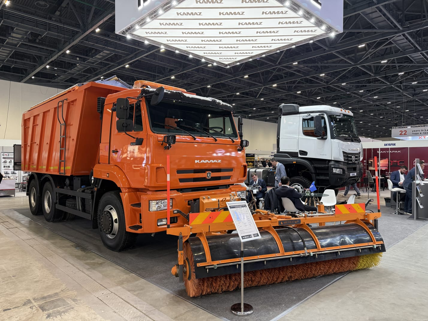 «КАМАЗ» на выставке в Казахстане